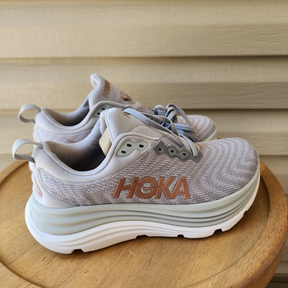 Hoka One One women's Gaviota 5 wide sneakers size 7 - Picture 10 of 12